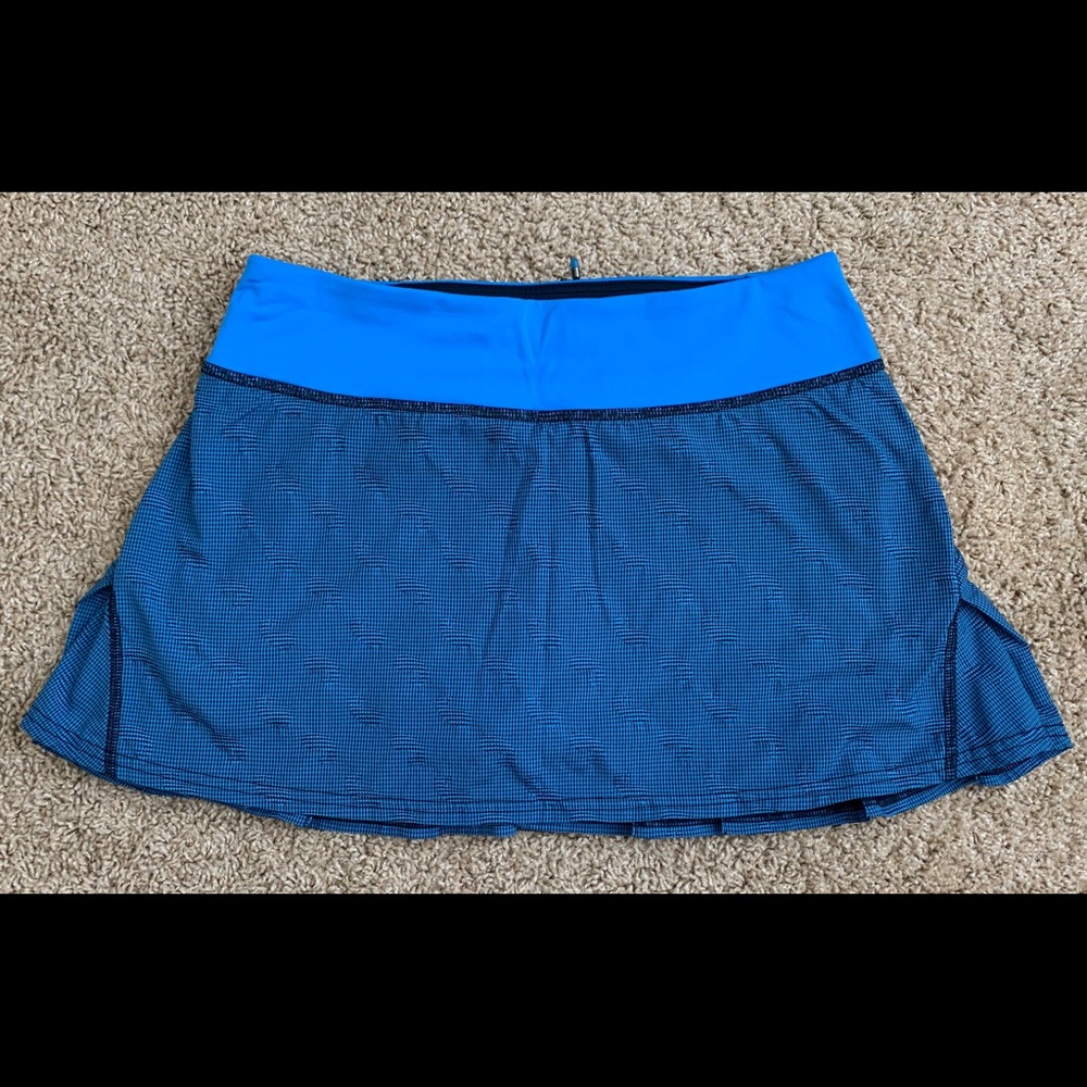 Lululemon Pace Setter Skirt in Cornflower